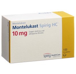 MONTELUKAST Spirig HC cpr pell 10 mg 100 pce