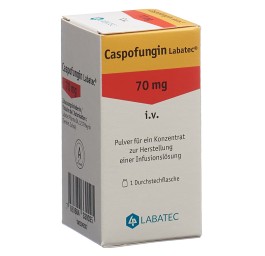 CASPOFUNGIN Labatec subst sèche 70 mg flac
