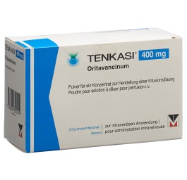 TENKASI subst sèche 400 mg flac 3 pce