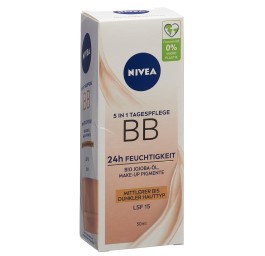NIVEA 5en1 soin jour BB medium FPS15 tb 50 ml