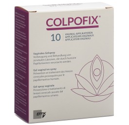 COLPOFIX gel vaginal en spray av 10 applicat 20 ml