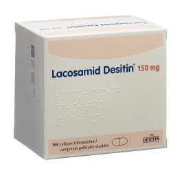LACOSAMID Desitin cpr pell 150 mg 168 pce