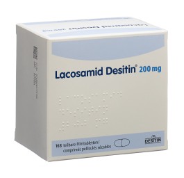LACOSAMID Desitin cpr pell 200 mg 168 pce