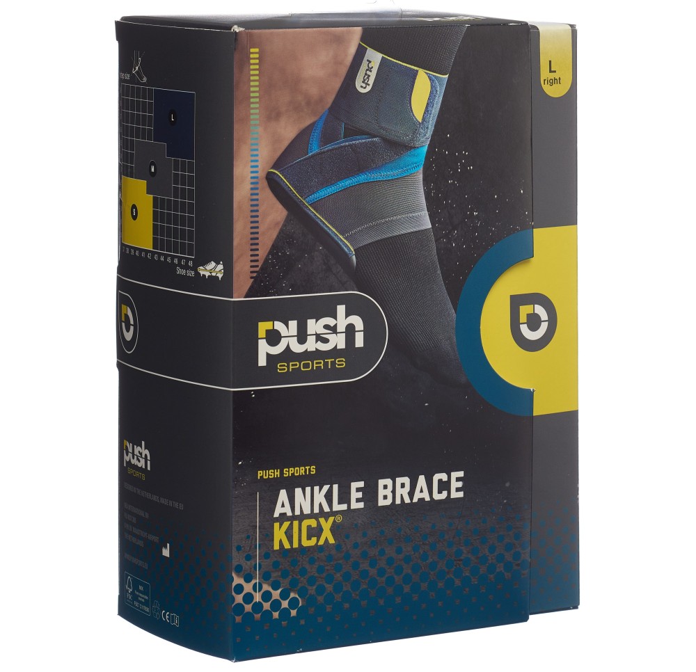 PUSH SPORTS bandage de cheville Kicx L droite