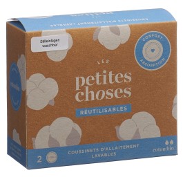 LES PETITES CHOSES coussinet allaitement bio 2 pce