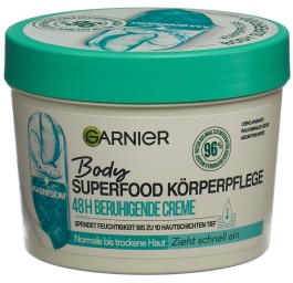 GARNIER Body Superf 48H crème apaisante 380 ml