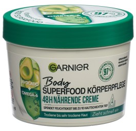 GARNIER Body Superf 48H crème nourrissante 380 ml