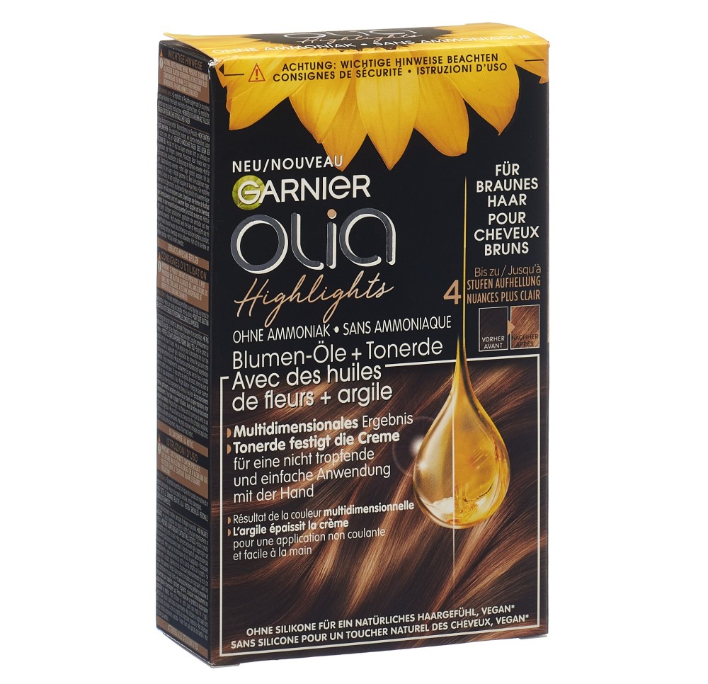 OLIA Highlights pour cheveux bruns fl