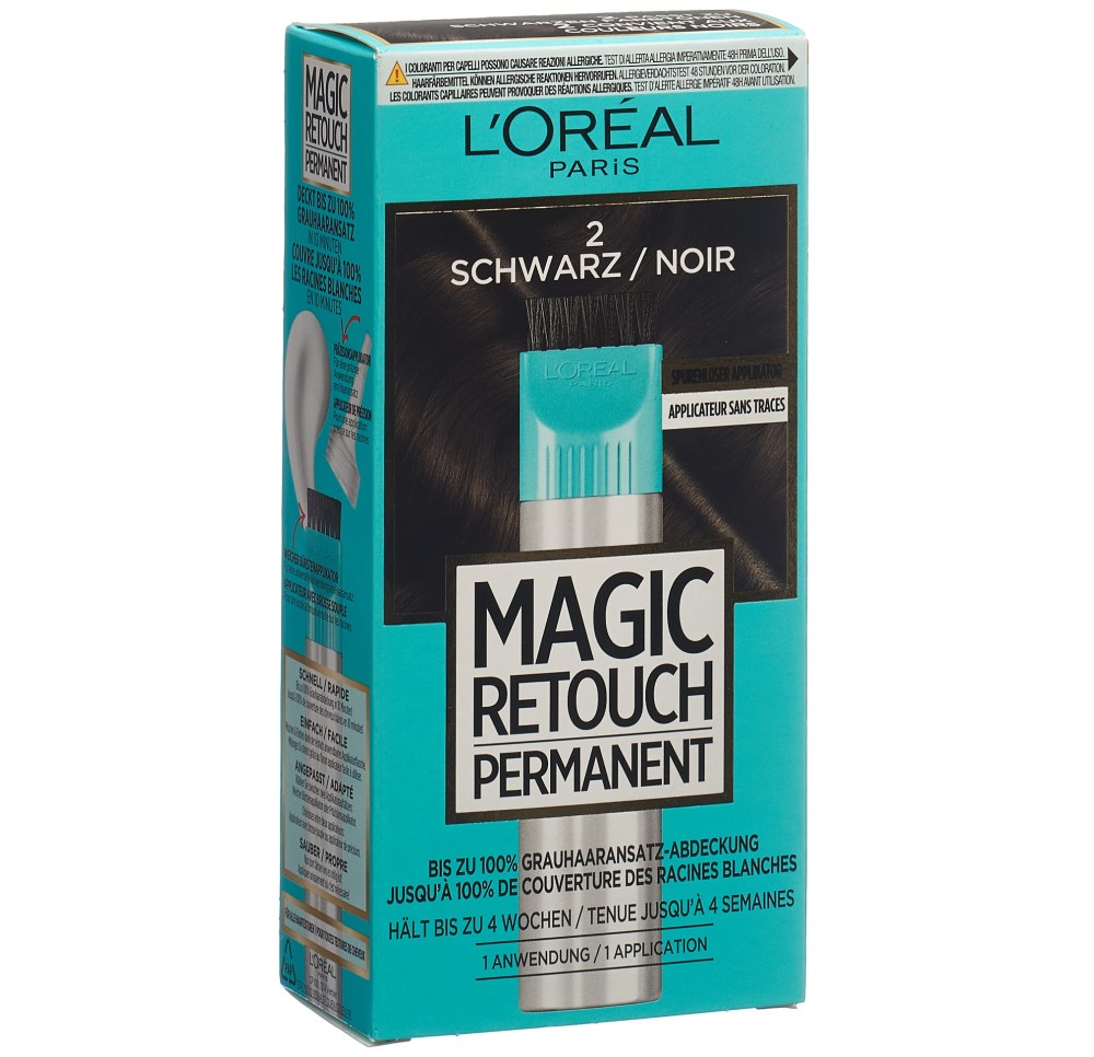 MAGIC RETOUCH Permanent 2 noir tb