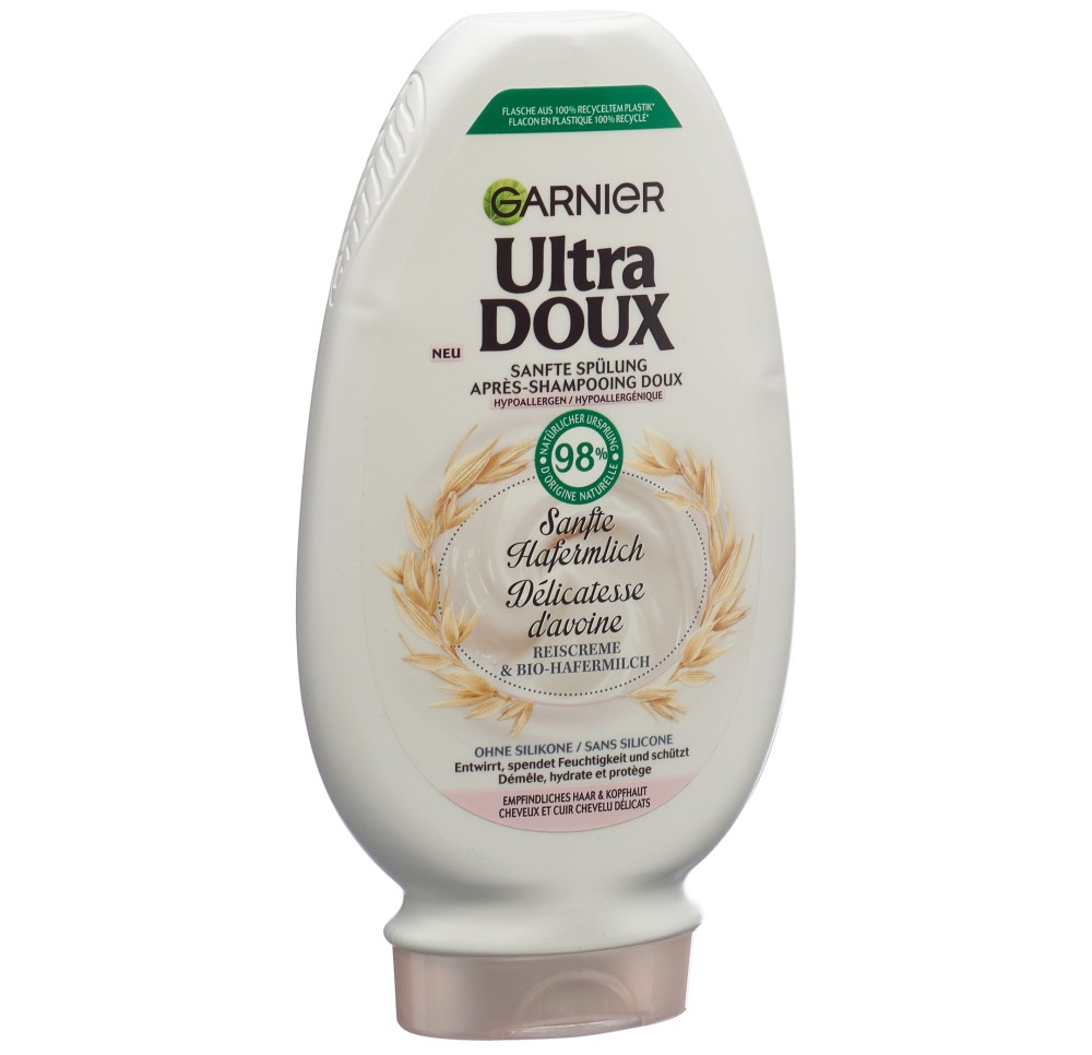 ULTRA DOUX Après-Shamp cr riz  lait avoine 250 ml