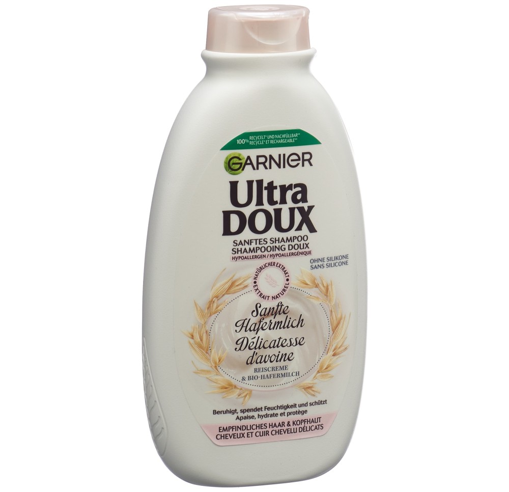ULTRA DOUX Shampooing Dél Avoine crème riz 300 ml