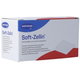 SOFT ZELLIN pads alcool 100 pce