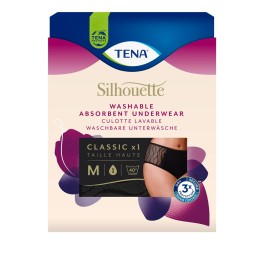 TENA Silhou Class Washable Underwear M noir 4 pce