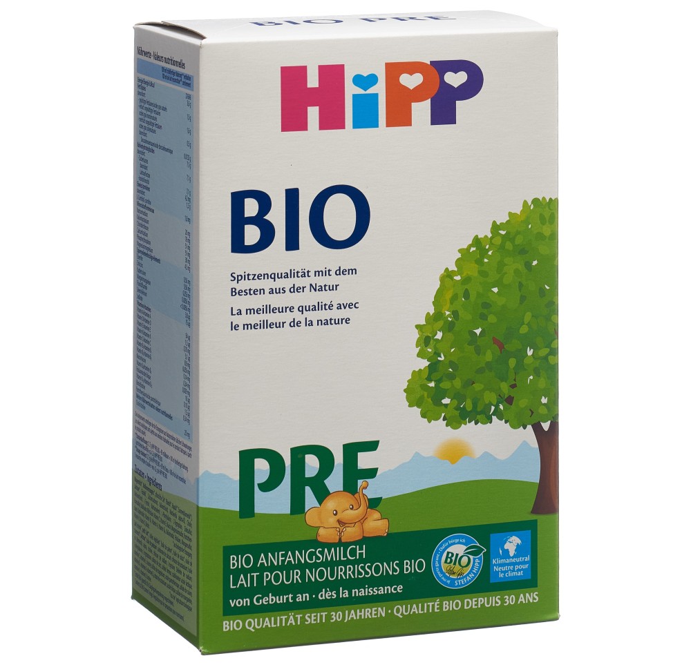 HIPP Pre Bio lait pour nourrissons 600 g HIPP Pre Bio lait pour nourrissons 600 g