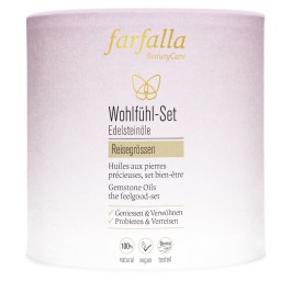 FARFALLA Huile pierres préc set bien 7 x 10 ml