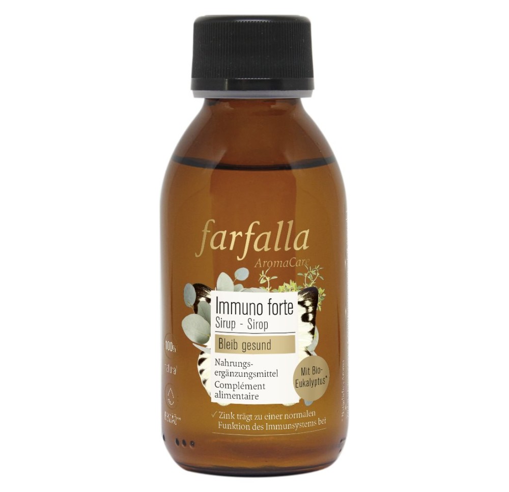 FARFALLA Immuno Forte sirop bleib gesund fl 125 ml FARFALLA Immuno Forte sirop bleib gesund fl 125 ml