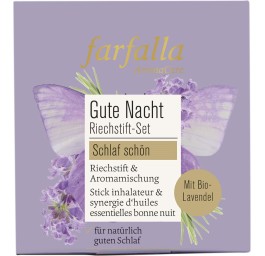 FARFALLA Stick inhalateur set bonne nuit