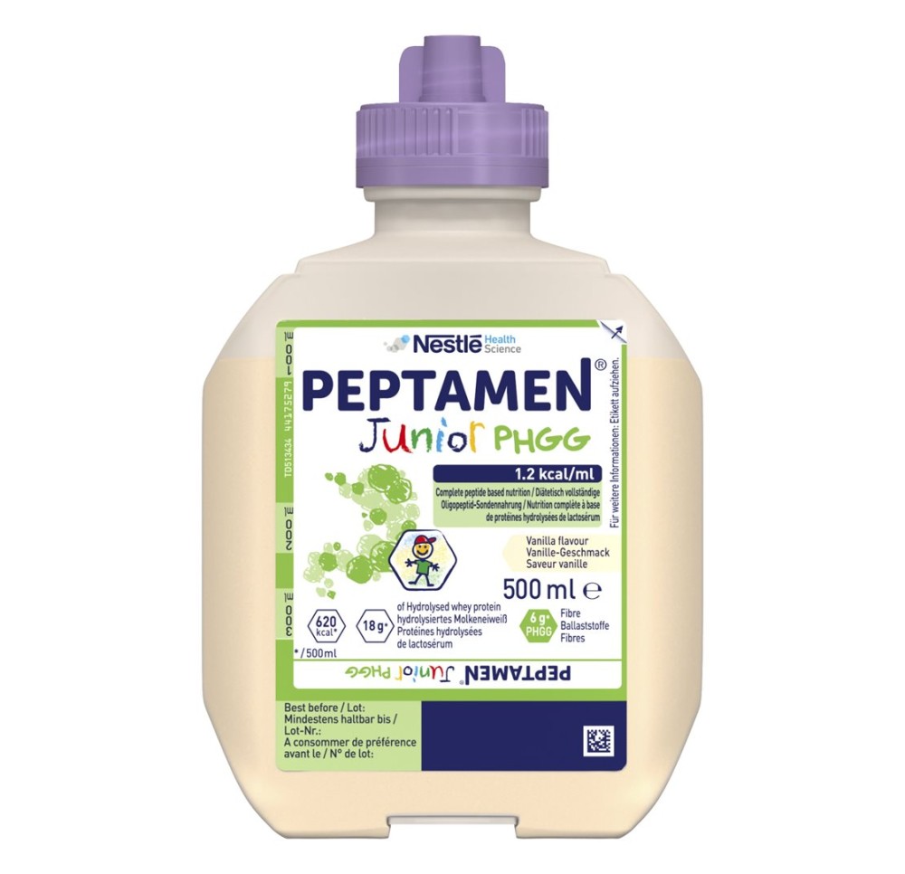 PEPTAMEN junior PHGG vanille 12 SmartFl 500 ml
