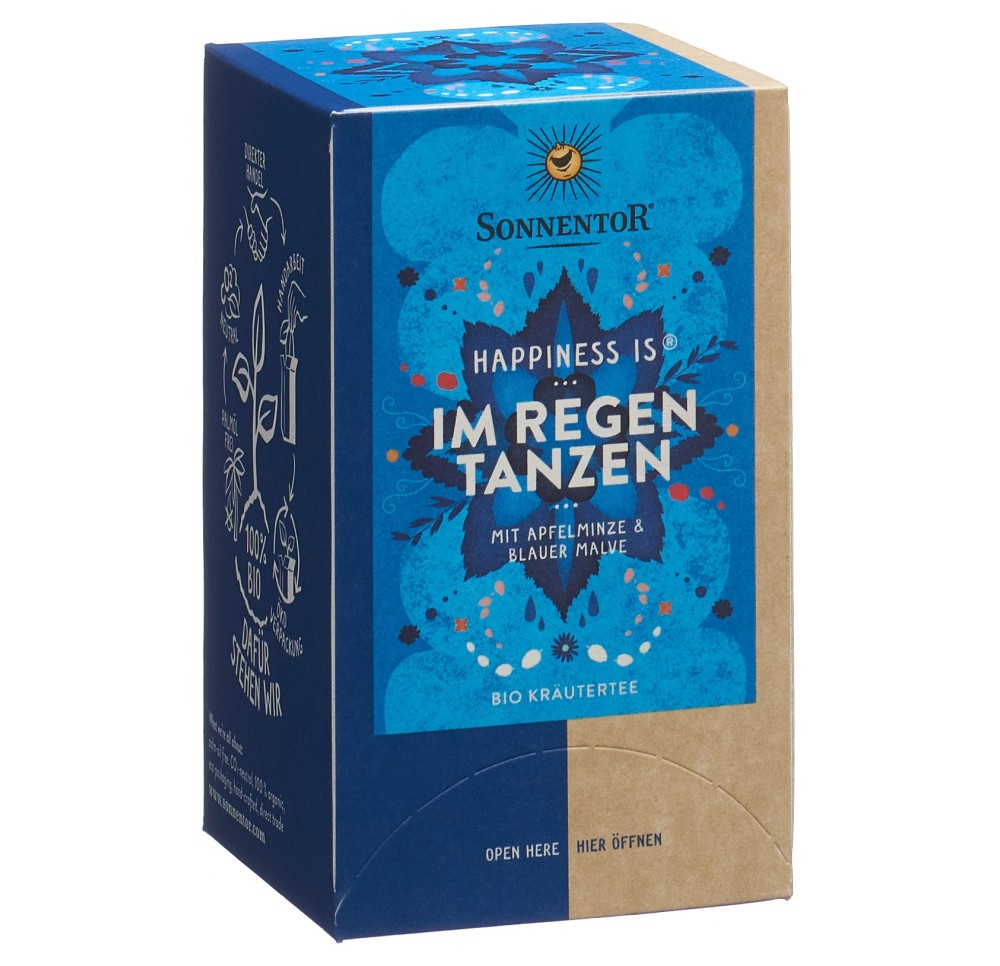 SONNENTOR Happiness is Regen tan tisane BIO 18 pce SONNENTOR Happiness is Regen tan tisane BIO 18 pce