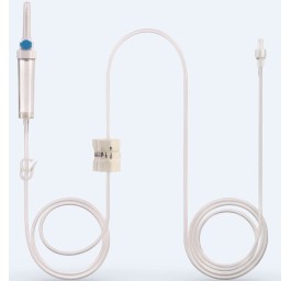POLY Set perf régul débit DEHP-free 210cm 25 pce