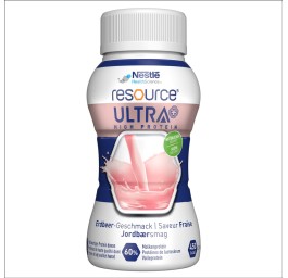 RESOURCE Ultra + fraise 4 fl 200 ml