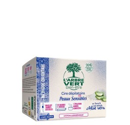 L'ARBRE VERT cire dépilatoire peaux sens fr 250 ml