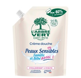 L'ARBRE VERT douche peaux sens recharge fr 500 ml