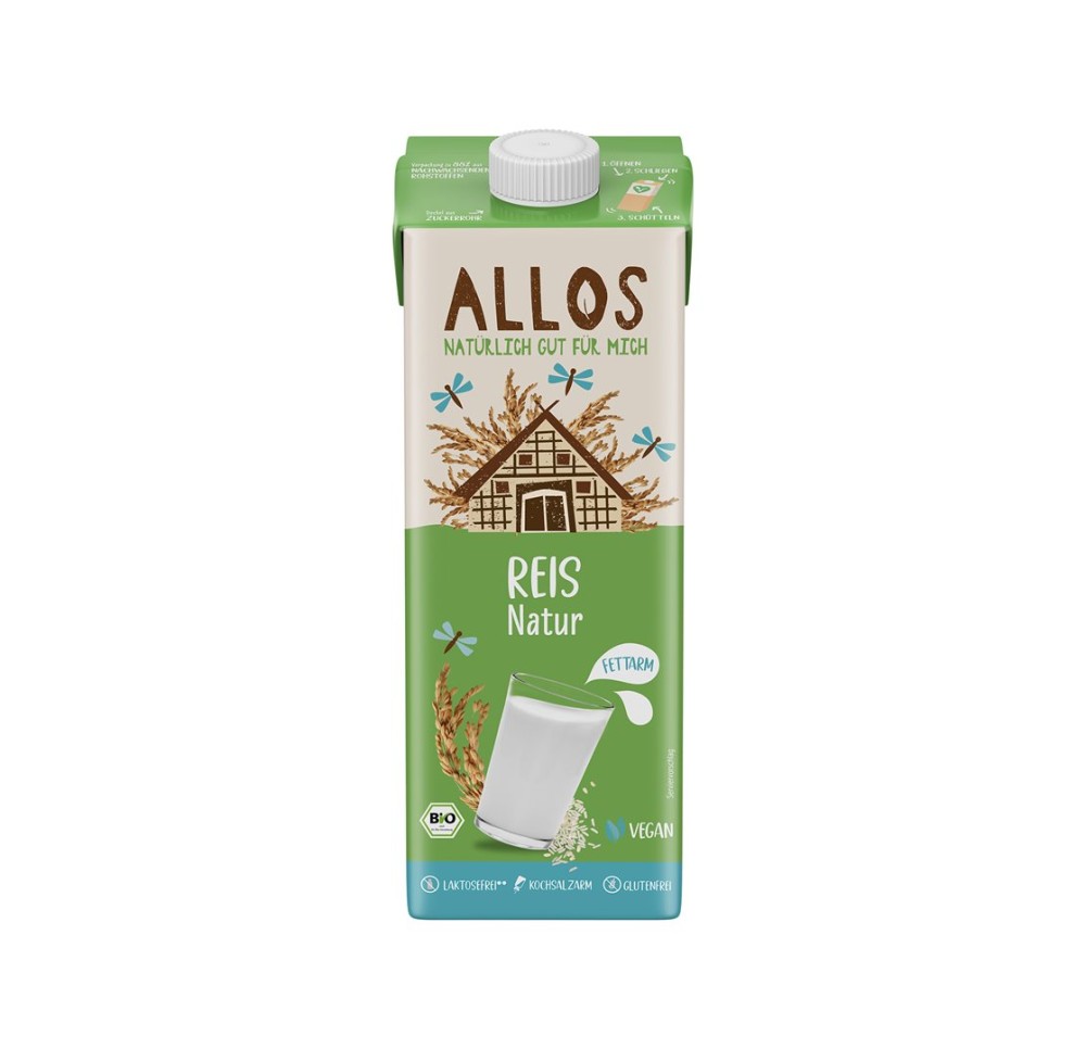 ALLOS drink au riz tétra 1 lt ALLOS drink au riz tétra 1 lt