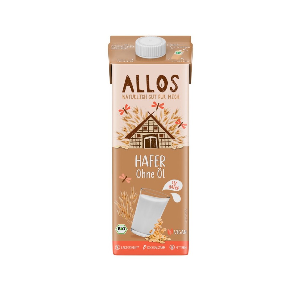 ALLOS drink à l'avoine maigre tétra 1 lt ALLOS drink à l'avoine maigre tétra 1 lt