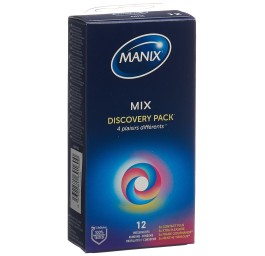 MANIX Mix préservatifs 12 pce