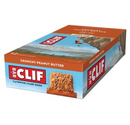 CLIF BAR Beurre arachide croust 12 x 68 g
