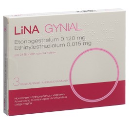 LINA GYNIAL anneau vag sach 3 pce