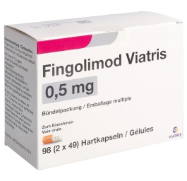 FINGOLIMOD Viatris caps 0.5 mg 98 pce