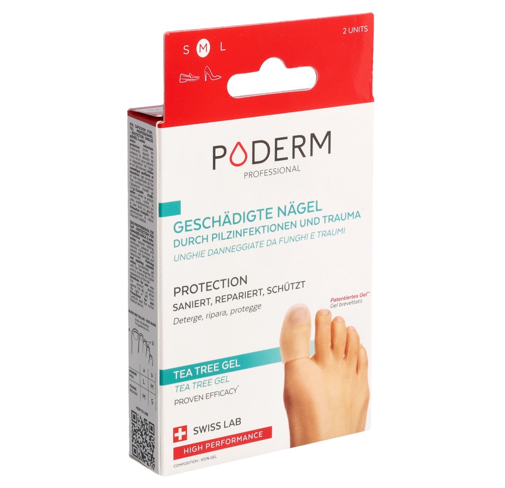 PODERM PROF Capuchon orteil prot M ongl abîm 2 pce PODERM PROF Capuchon orteil prot M ongl abîm 2 pce