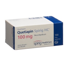 QUETIAPINE Spirig HC cpr pell 100 mg 100 pce