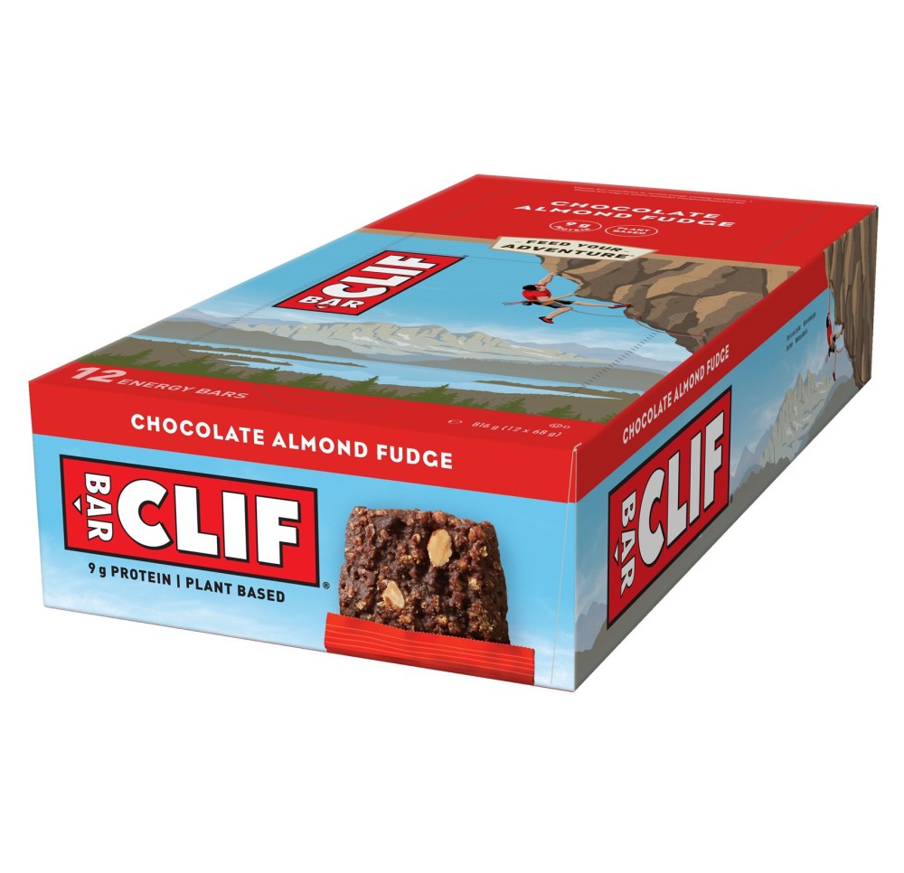 CLIF BAR Chocolat et amandes 12 x 68 g CLIF BAR Chocolat et amandes 12 x 68 g