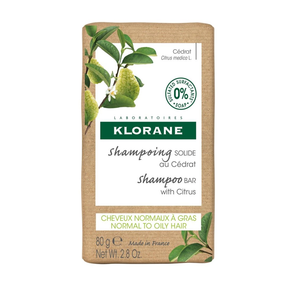 KLORANE Shampoo solide cédrat 80 g KLORANE Shampoo solide cédrat 80 g