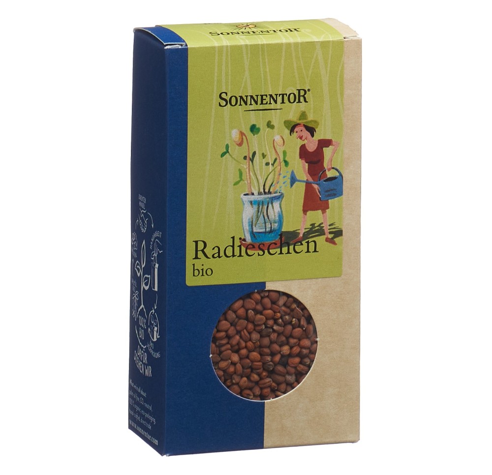 SONNENTOR Radieschen Keimsaat BIO sach 120 g SONNENTOR Radieschen Keimsaat BIO sach 120 g