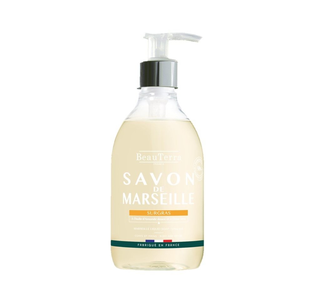 BEAUTERRA savon Marseille liq amande 300 ml