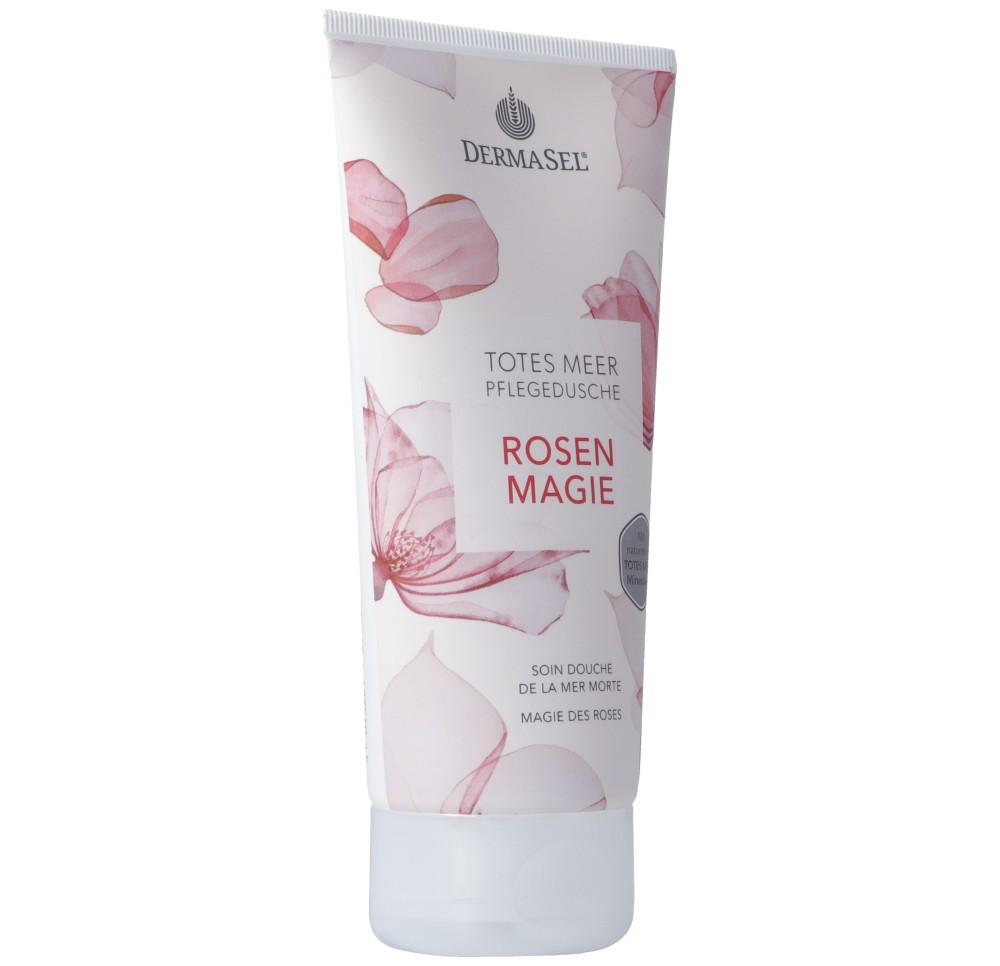 DERMASEL douche de soin magie roses af tb 200 ml