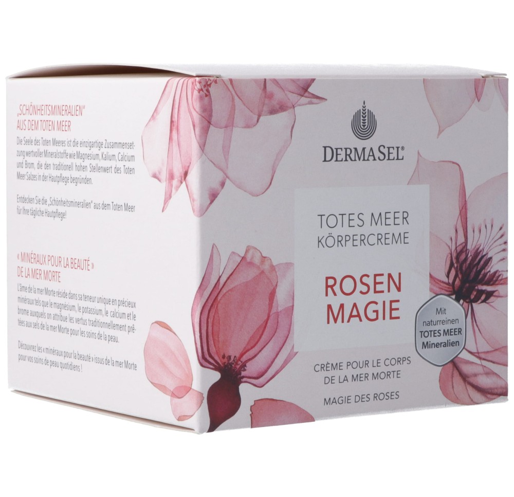 DERMASEL crème pour le corps magie rose af 200 ml
