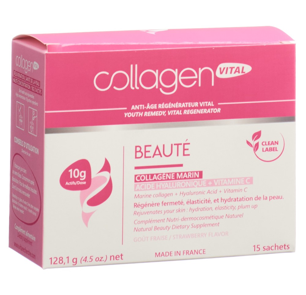 COLLAGEN VITAL Beauté sach 15 pce COLLAGEN VITAL Beauté sach 15 pce