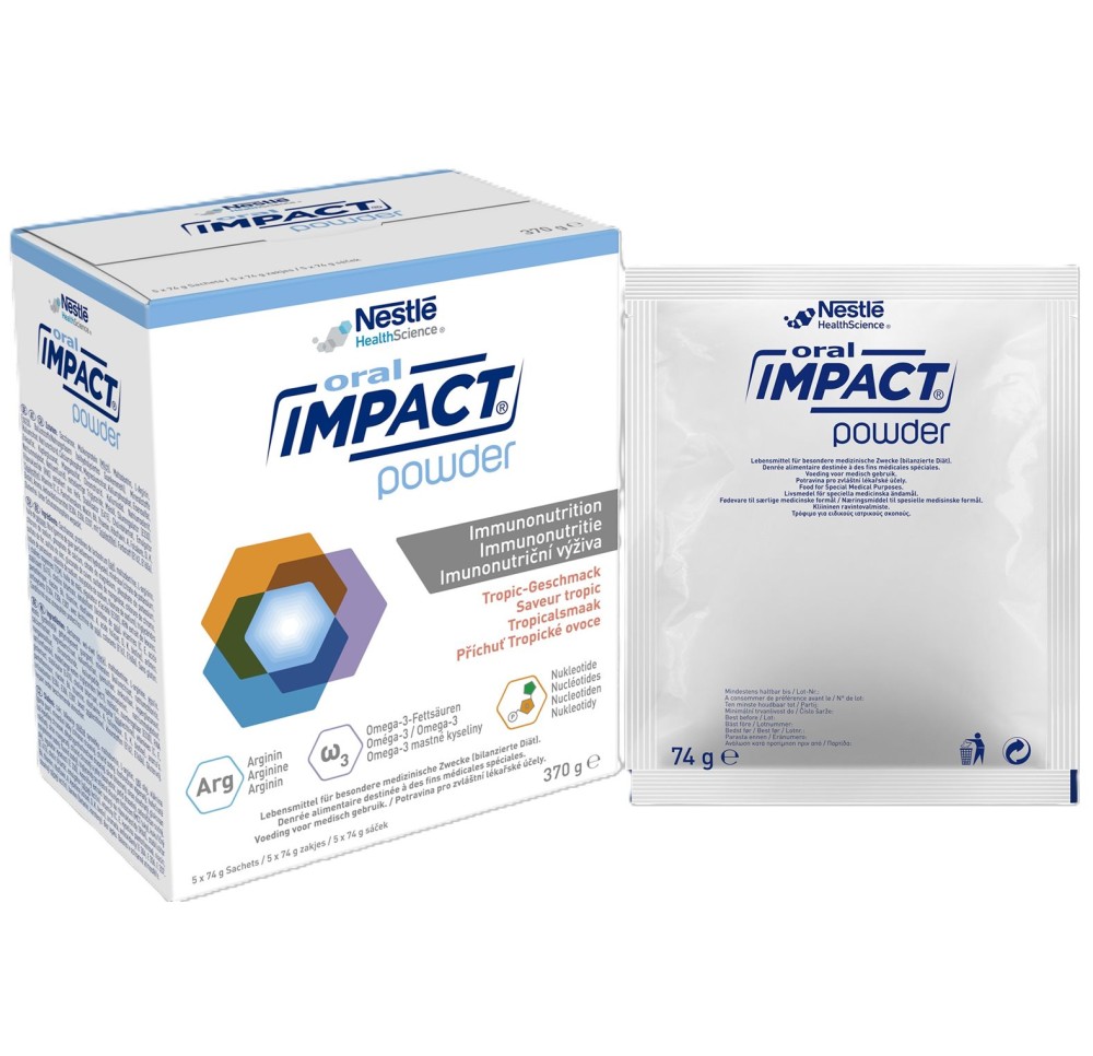 IMPACT ORAL immunonutrition pdr tropic 30 x 74 g