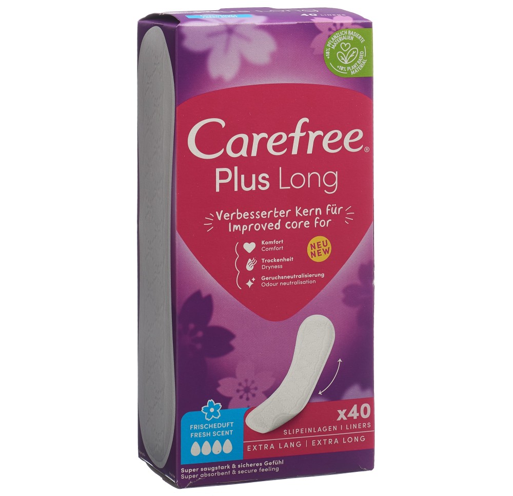 CAREFREE Plus Long Frischeduft 40 pce