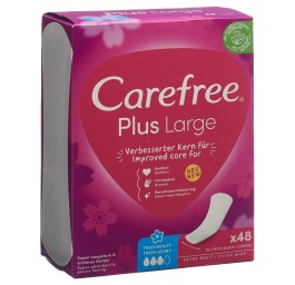 CAREFREE Plus Large Fresh carton 48 pce