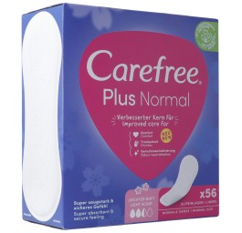 CAREFREE Plus Normal carton 56 pce