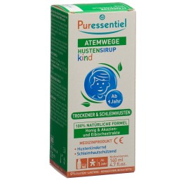 PURESSENTIEL respiratoire sirop toux enfant 140 ml