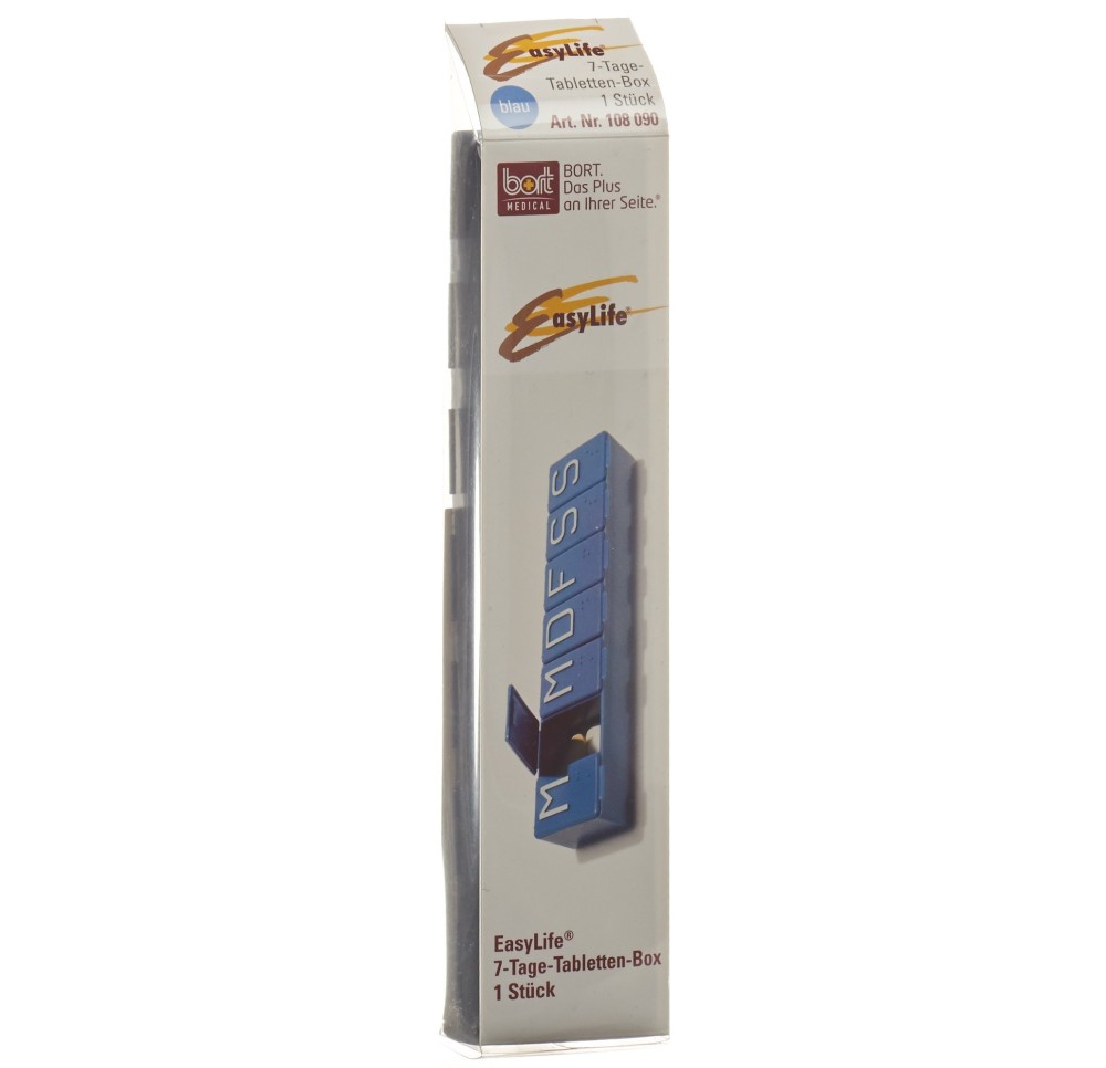 BORT EASYLIFE box comprimés 7 jours bleu BORT EASYLIFE box comprimés 7 jours bleu