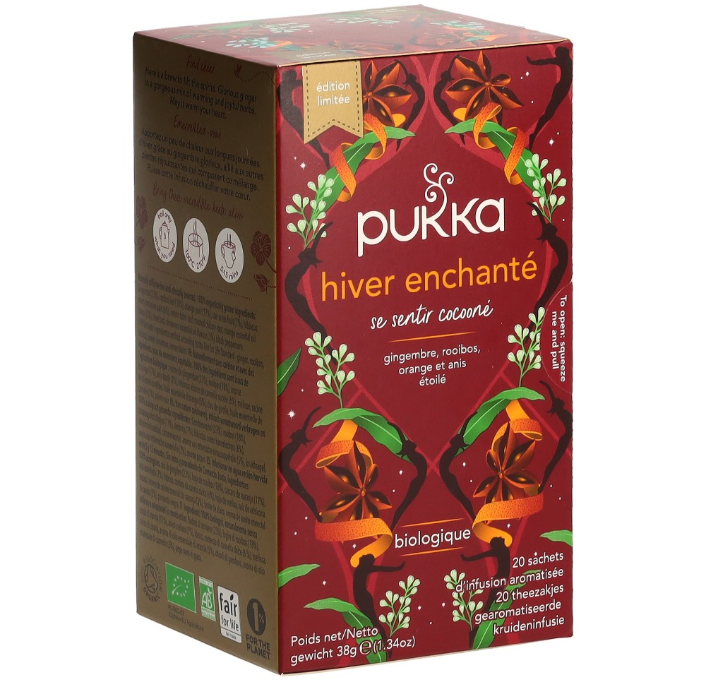 PUKKA Hiver enchanté sach 20 pce PUKKA Hiver enchanté sach 20 pce