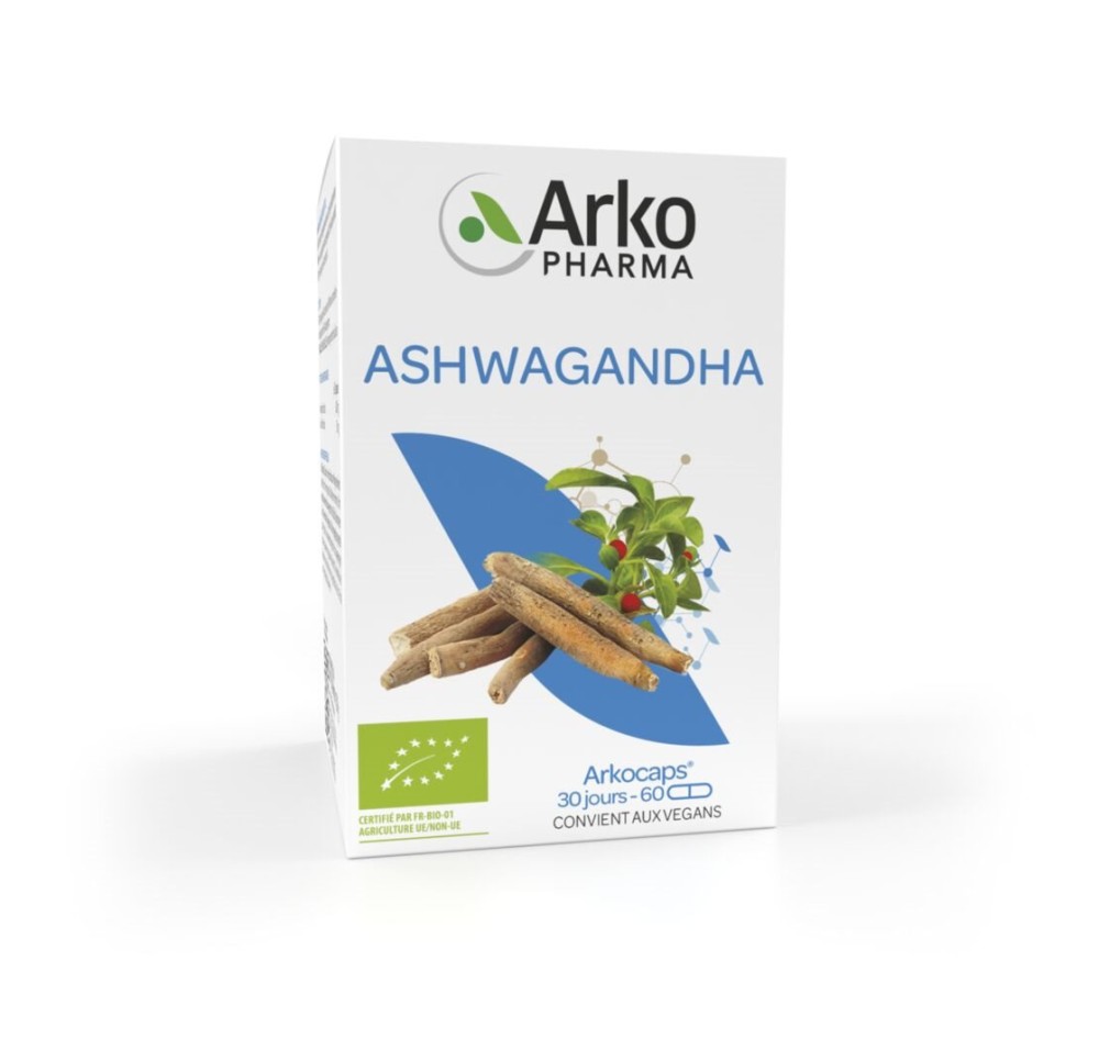 ARKOCAPS ashwagandha caps bio bte 60 pce ARKOCAPS ashwagandha caps bio bte 60 pce